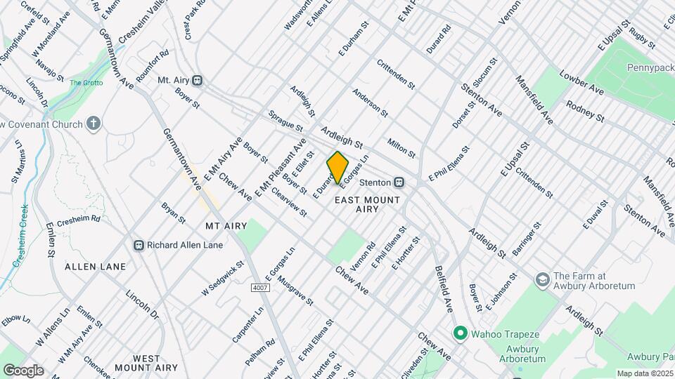 345 E Gorgas Ln Map and Location Details