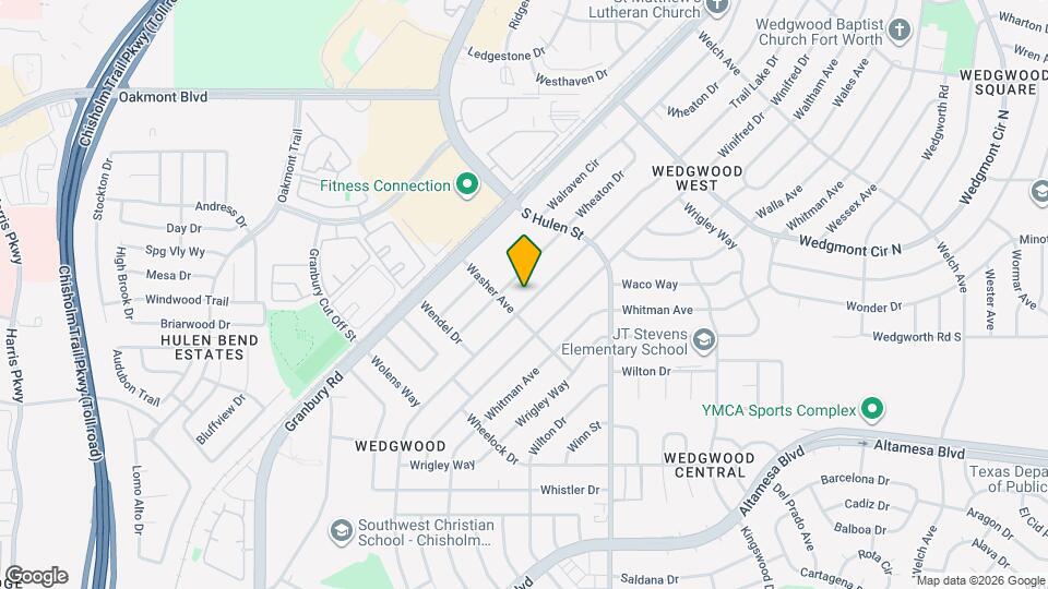 6244 Trail Lake Dr Map and Location Details