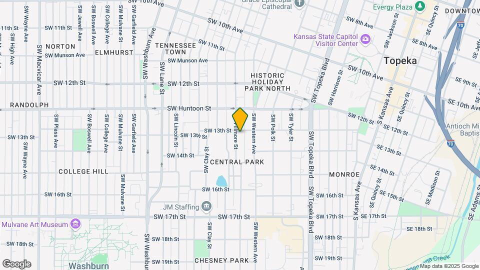 1300 SW Fillmore St Mapa y Detalles de la Ubicación