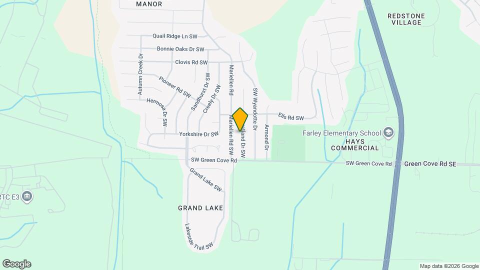 14012 Hurstland Dr SW Map and Location Details