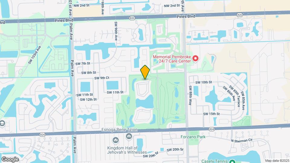 9411 N Hollybrook Lake Dr Map and Location Details