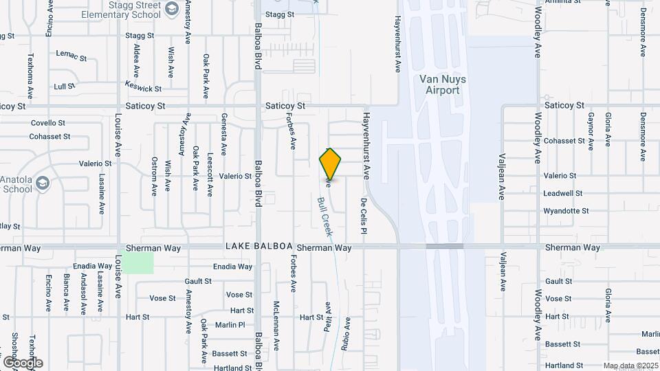 7346 Ruffner Ave, Unit A Map and Location Details