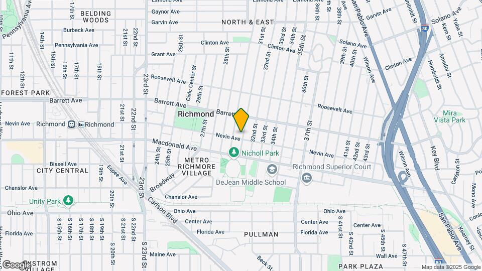 401-417 31st St Map and Location Details