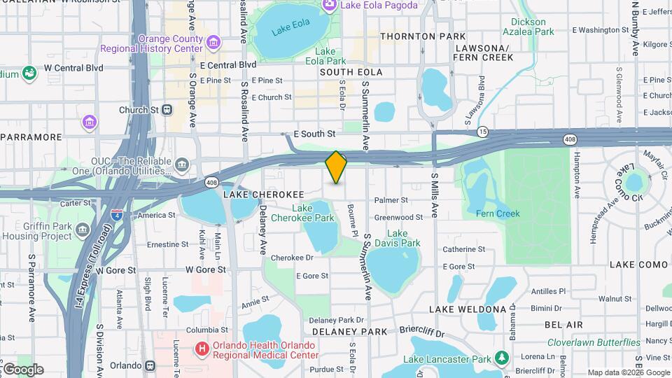 530 S Eola Dr, Unit 52-101 Mapa y Detalles de la Ubicación