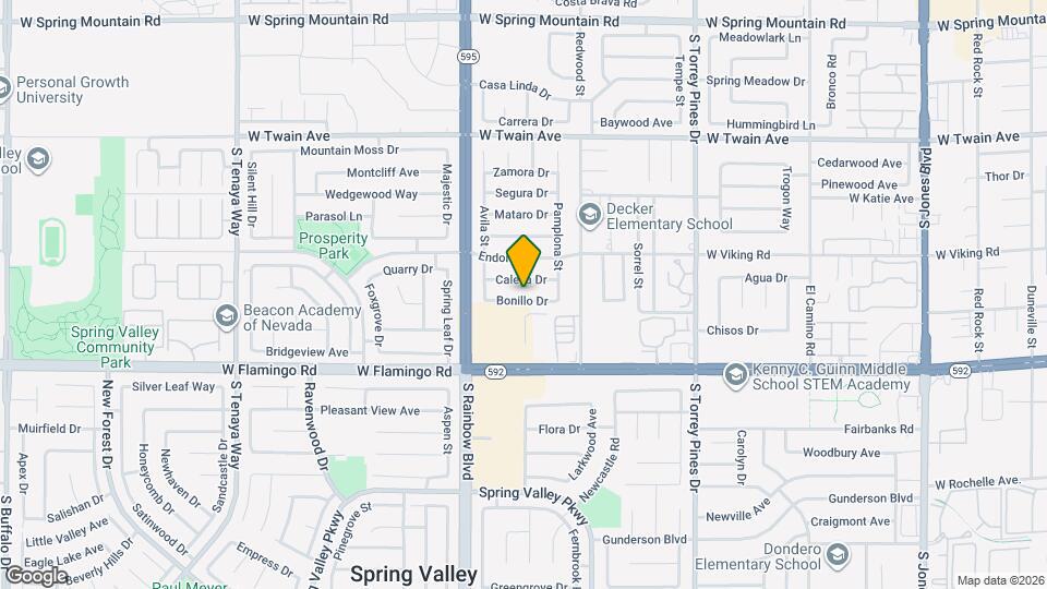 6802 Bonillo Dr Map and Location Details