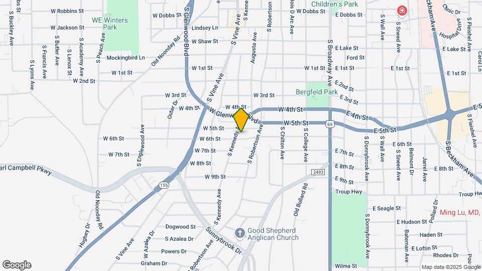 711 W 6th St Mapa y Detalles de la Ubicación