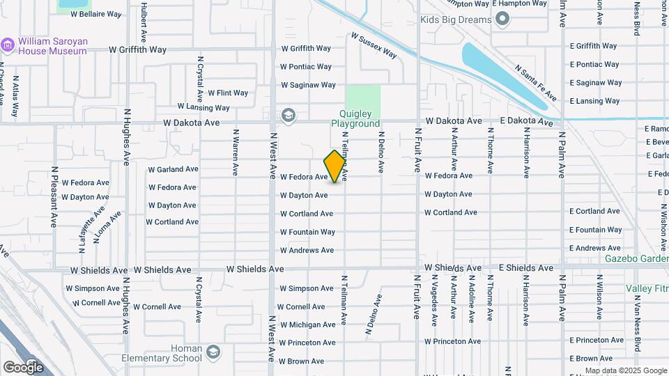 926 W Dayton Ave Map and Location Details