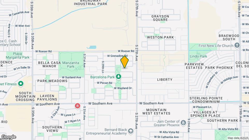 2746 W Bowker St Mapa y Detalles de la Ubicación
