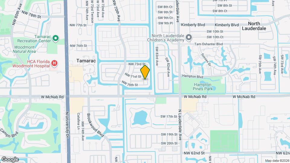 7004 NW 67th Ave Map and Location Details