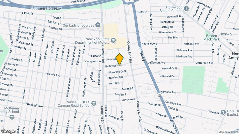 8 Robert Ave Mapa y Detalles de la Ubicación