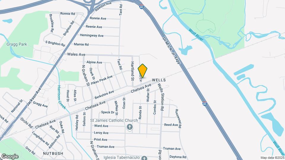 1850 Davis Cir Map and Location Details