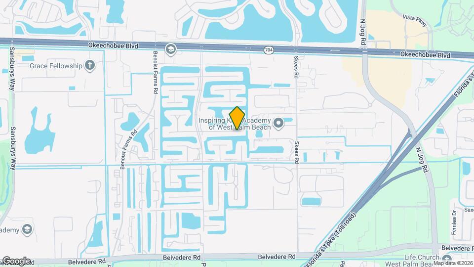204 Lake Frances Dr Map and Location Details