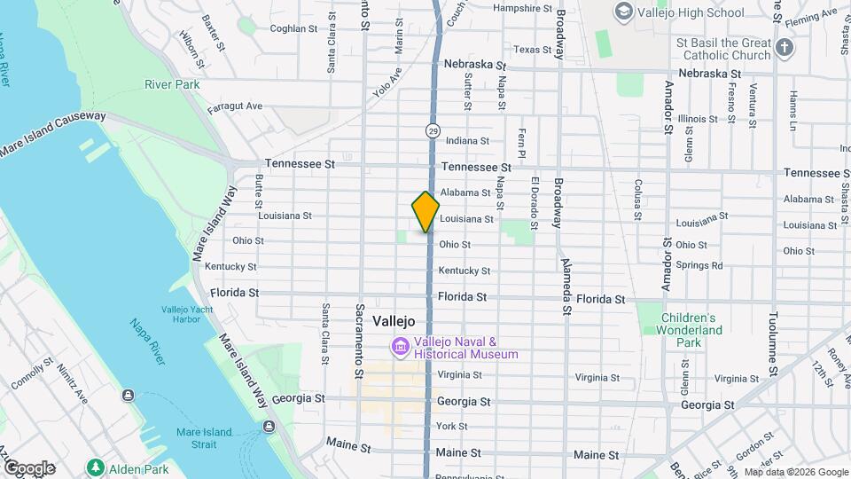 2303 Sonoma Blvd Map and Location Details