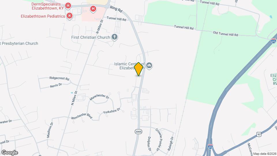 1707A Cliff Ridge Ct Map and Location Details