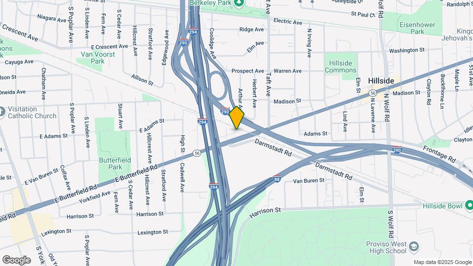 5900 Butterfield Rd Mapa y Detalles de la Ubicación