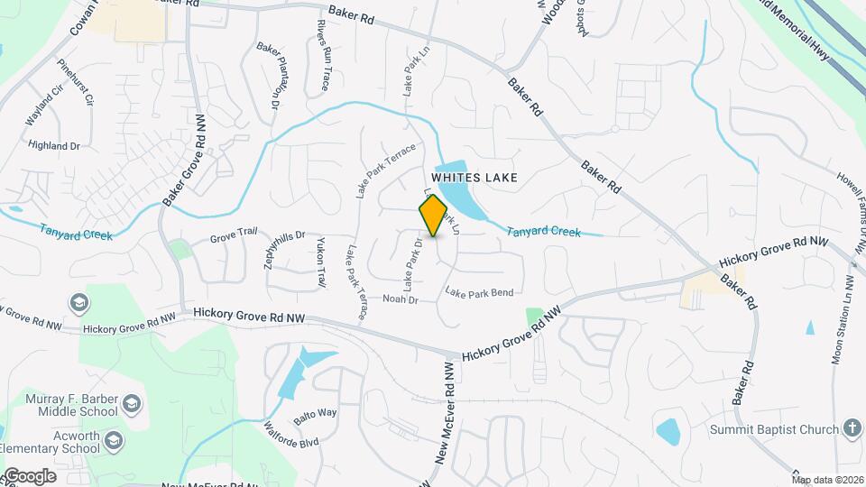 2743 Lake Park Ridge W Map and Location Details