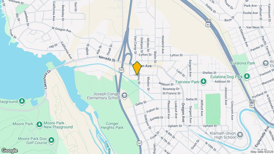 1860 Siskiyou St Map and Location Details