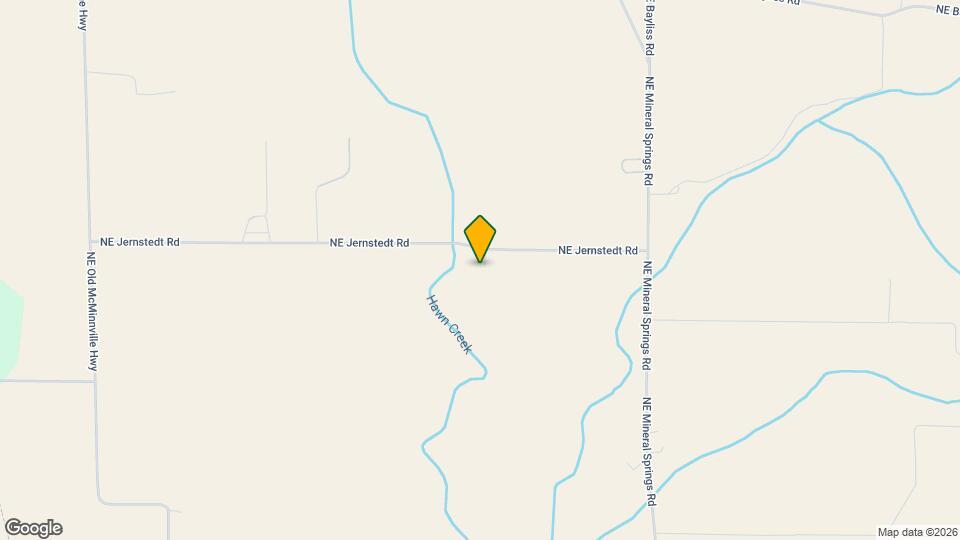 8900 NE Jernstedt Rd Map and Location Details