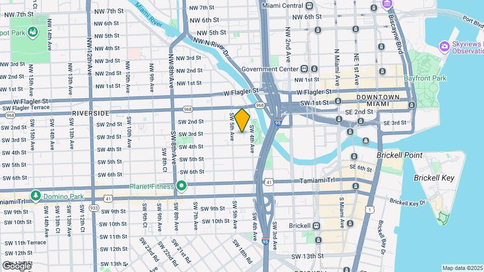 444 SW 3rd St, Unit 3 Map and Location Details