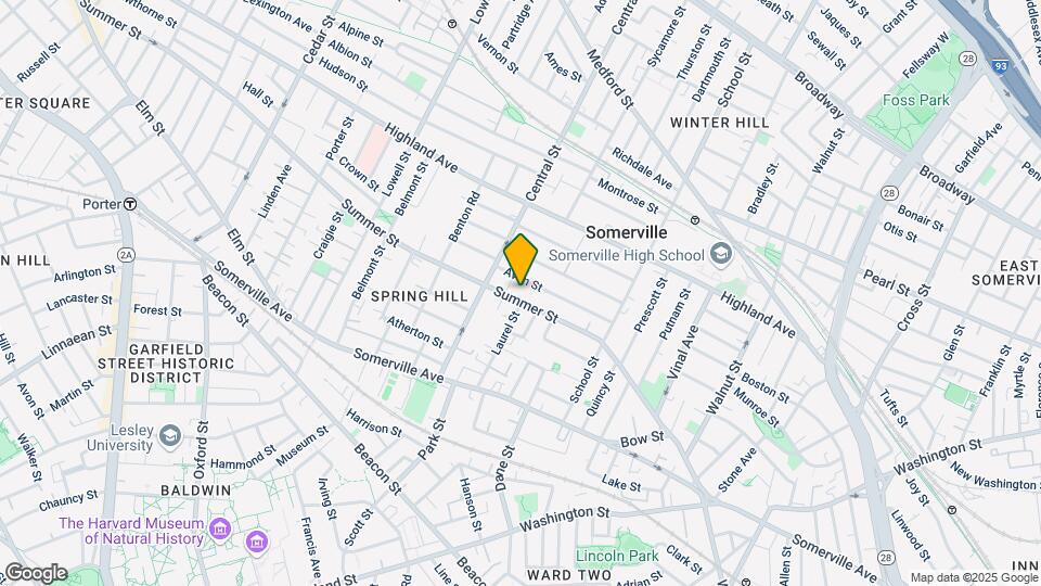 131 Summer St, Unit #37 Mapa y Detalles de la Ubicación