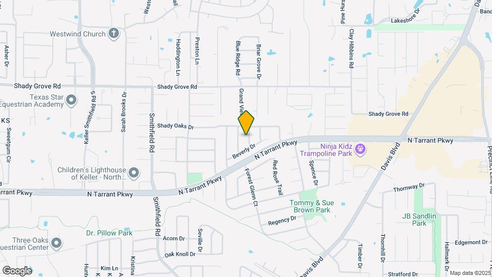 8405 Worthshire Dr Map and Location Details