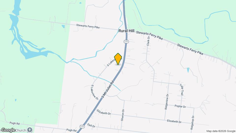 3610 S Mt Juliet Rd Map and Location Details