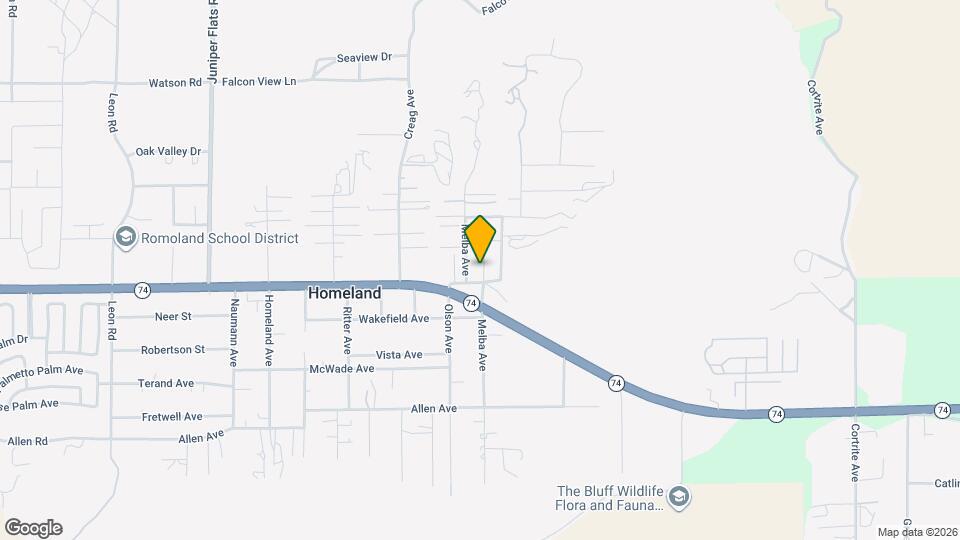 25961 Leila Dr, Unit 303 Mapa y Detalles de la Ubicación