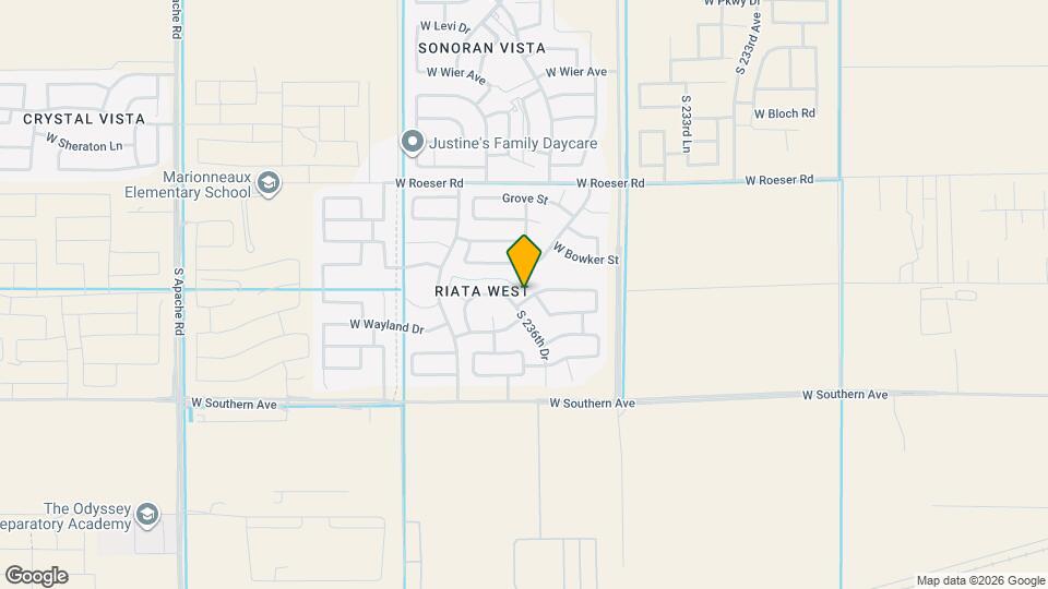 23664 W Pecan Rd Map and Location Details