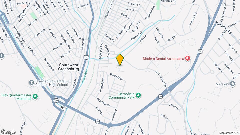 604 Topper Way Map and Location Details