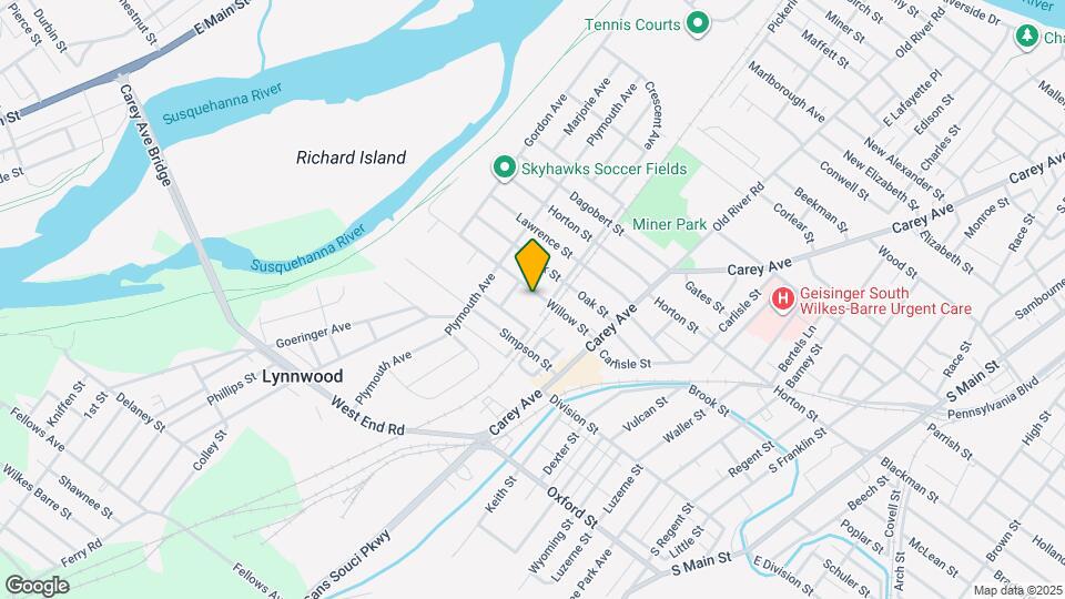 124 Willow St, Unit 1 Mapa y Detalles de la Ubicación