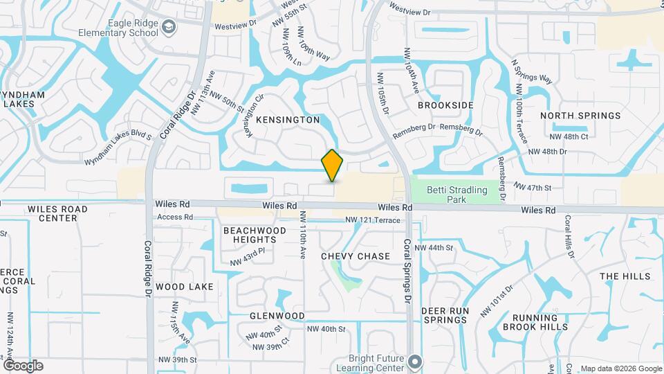 10890 NW 46th Dr Map and Location Details