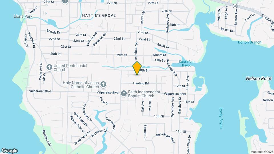 3970 Hickory St Map and Location Details