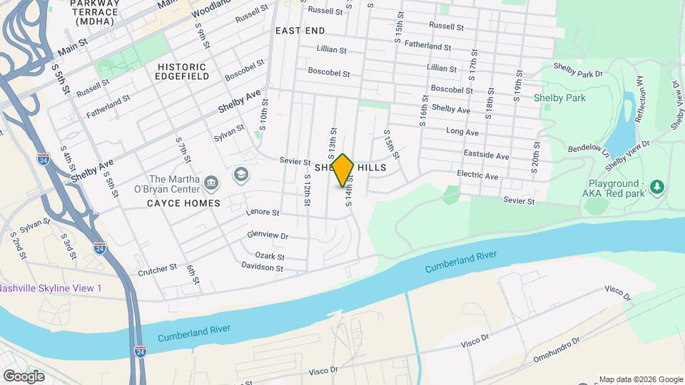 716 S 14th St Mapa y Detalles de la Ubicación