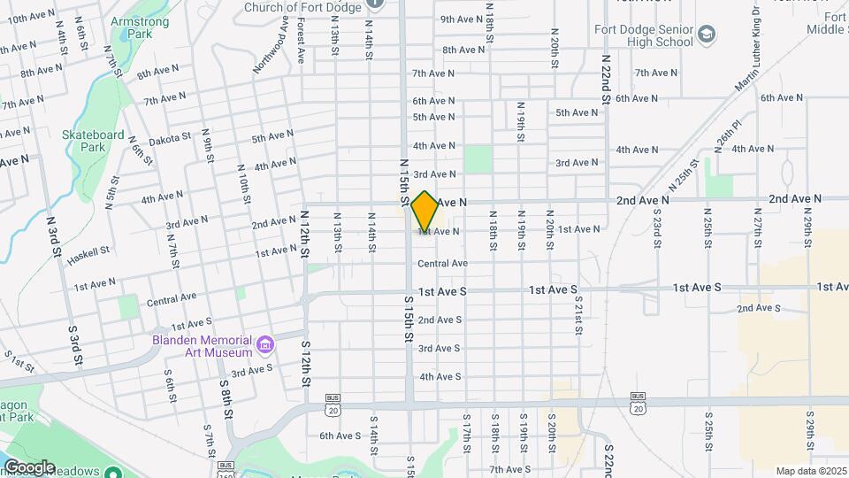 1517 1st Ave N Mapa y Detalles de la Ubicación