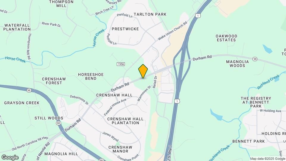 Crenshaw Trace Mapa y Detalles de la Ubicación