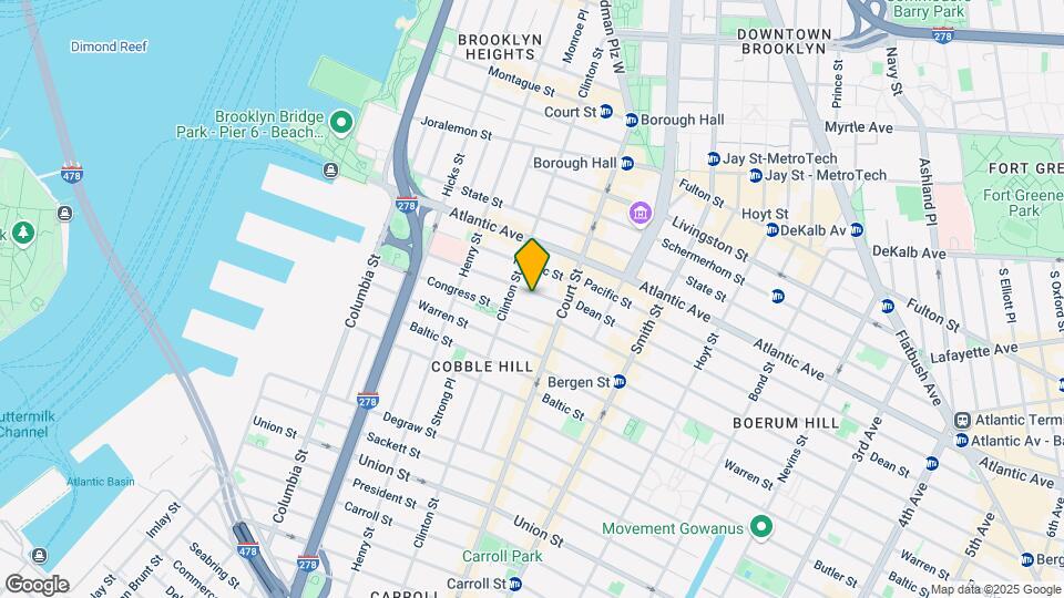 172 Amity St Mapa y Detalles de la Ubicación