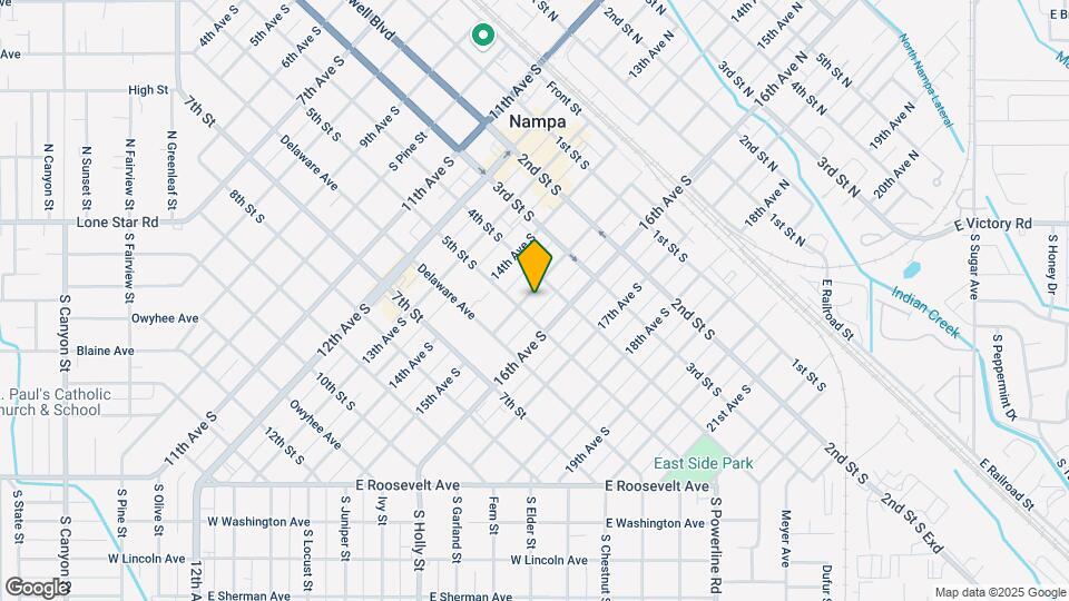 416 S 15th Ave Mapa y Detalles de la Ubicación