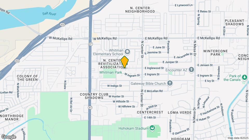 123 W Inglewood St Map and Location Details