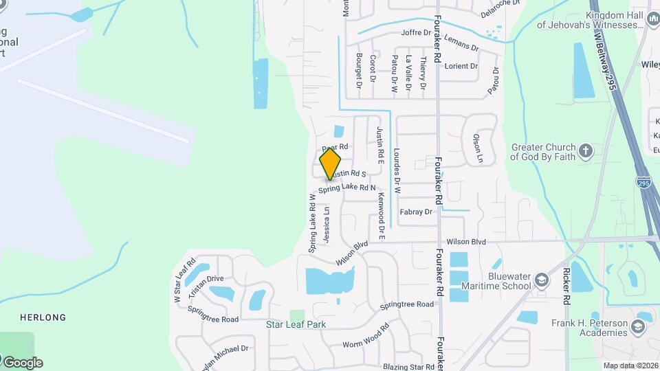 8253 Spring Lake Rd N Map and Location Details