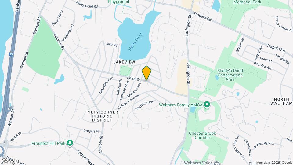 134 Lake St Map and Location Details