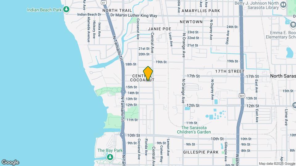 1360 16th St Map and Location Details