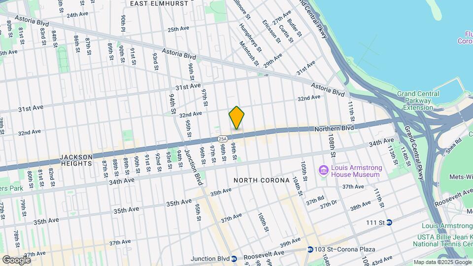 9909 Northern Blvd Map and Location Details