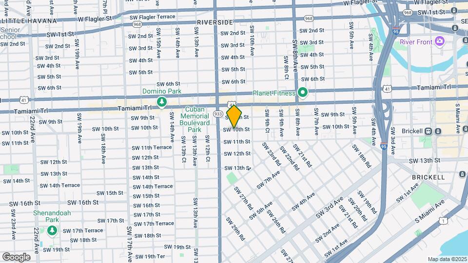 1100 SW 10th St-Unit -1100 Map and Location Details