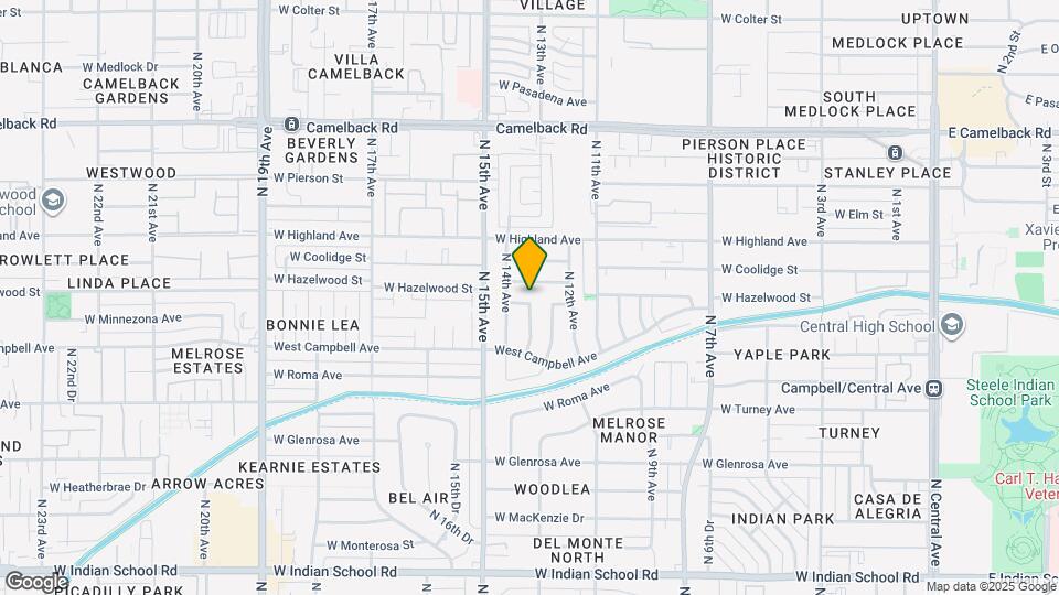 1300 W Meadowbrook Ave Map and Location Details