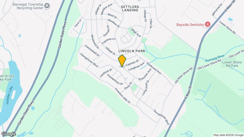 117 Schooner Ave Map and Location Details