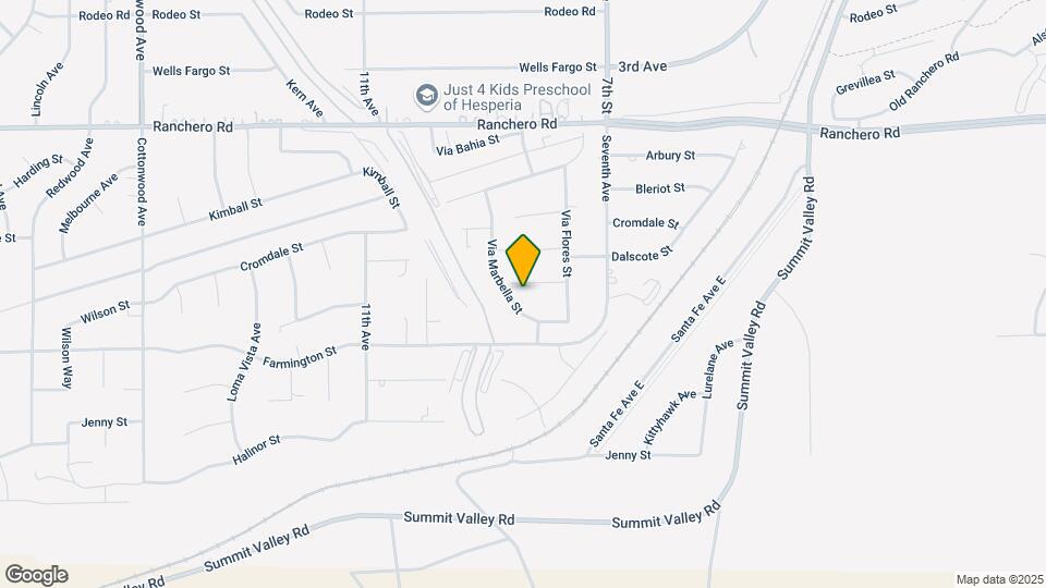 15561 Via Hermosa St Map and Location Details