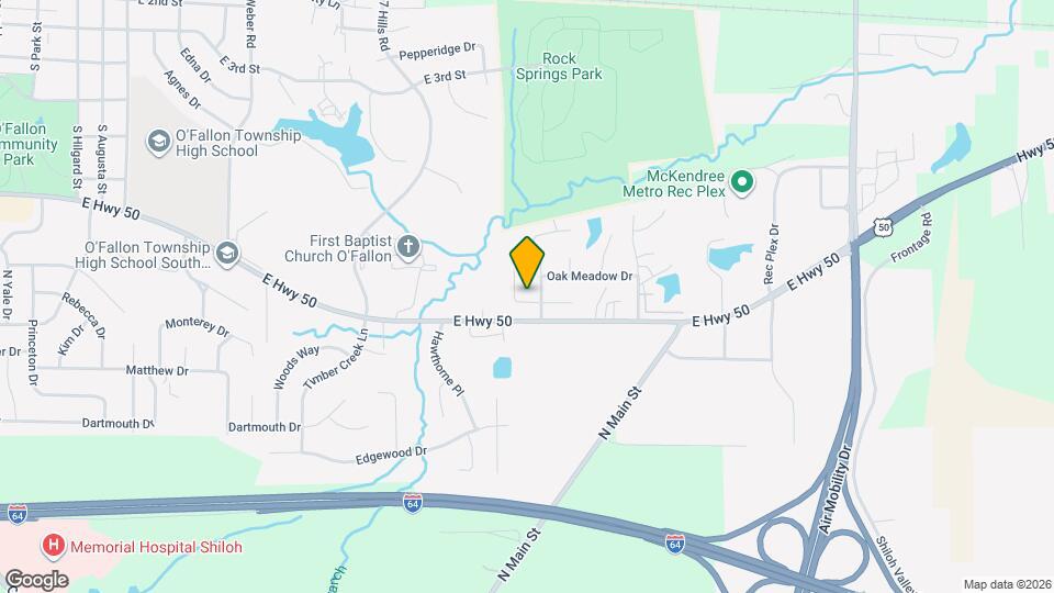 1420 Royal Oak Ct Map and Location Details
