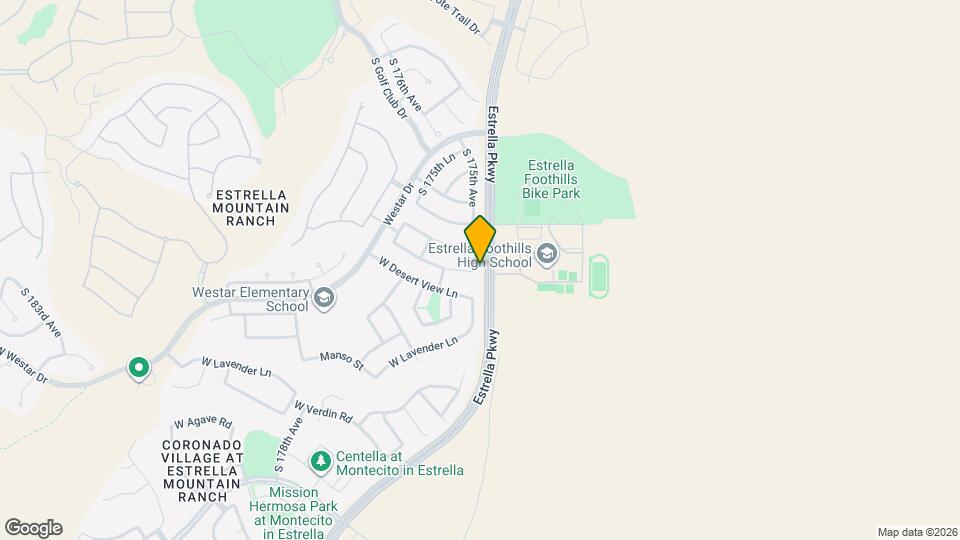 17506 W Wind Song Ave Map and Location Details