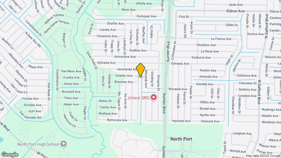 2740 Trianna St Map and Location Details