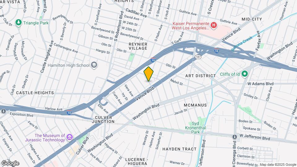 3143 S Halm Ave Map and Location Details